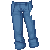 Rolled Up Jeans M
