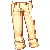 Tan Rolled Up Jeans M