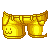 :3 Shorts Yellow F