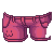 :3 Shorts Magenta F
