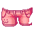 :3 Shorts Pink F