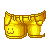 :3 Shorts Yellow M
