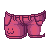 :3 Shorts Magenta M