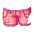:3 Shorts Pink M