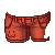 :3 Shorts Red M