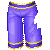 Horai Pants Purple F