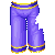 Horai Pants Purple M