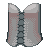 Clinched Corset Grey M