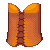 Clinched Corset Orange M