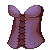 Clinched Corset Purple F