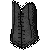 Vidorian Corset Black M