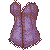 Vidorian Corset Purple