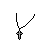 Metal Cross Necklace