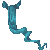 Deity Majestic Shendyt Blue M