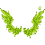 Deity Wings Green