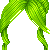Elegant Hairstyle Green