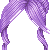 Elegant Hairstyle Purple