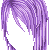 Razor Cut Purple