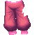 Empire Pants Magenta M