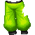 Empire Pants Green M