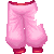 Empire Pants Pink M