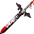 Fallen Deity Sword Bloody Left
