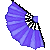 Paper Fan Purple
