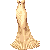 Fishtail Dress Tan