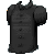 Fitted Blouse Black M