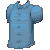 Fitted Blouse Blue M