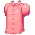 Fitted Blouse Pink M