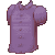 Fitted Blouse Purple M