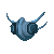Gas Mask Blue