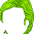 Gentleman Hair Green