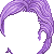 Gentleman Hair Purple