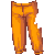 Gentleman Pants Orange M