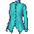 Gentleman Shirt Turquoise F