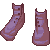 Gentleman Socks Purple F