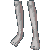 Gentleman Stockings Gray M