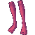 Gentleman Stockings Magenta F