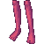 Gentleman Stockings Magenta M