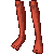 Gentleman Stockings Red M