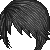 Layered Short Hairstyle Black