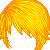 Layered Short Hairstyle Orange