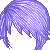 Layered Short Hairstyle Purple