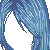 Shag Hairstyle Blue