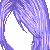 Shag Hairstyle Purple