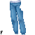 Hanfu Pants Blue F