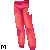 Hanfu Pants Light Red M