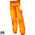 Hanfu Pants Orange M
